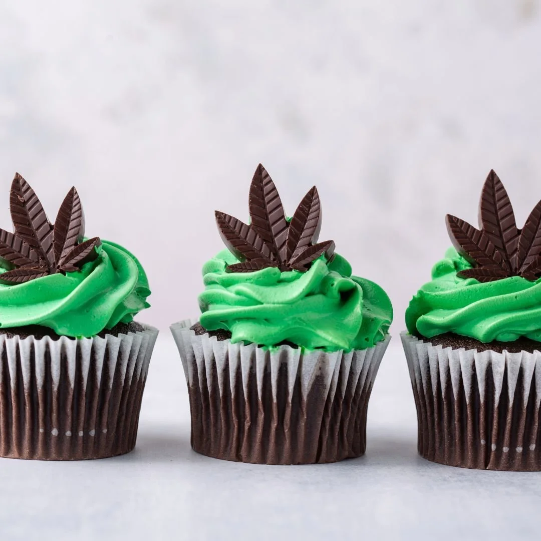edible cannabis cupcakes for 420